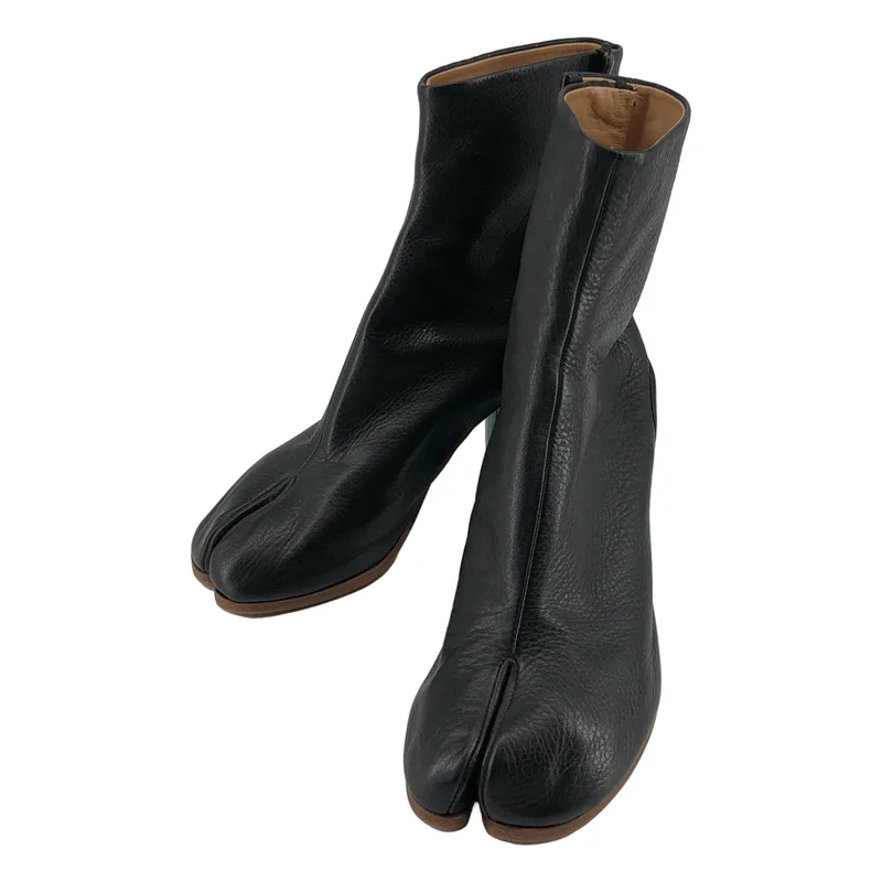 Maison Martin Margiela / メゾンマルタンマルジェラ | TABI タビ レザー アンクルブーツ | 37 | レディース