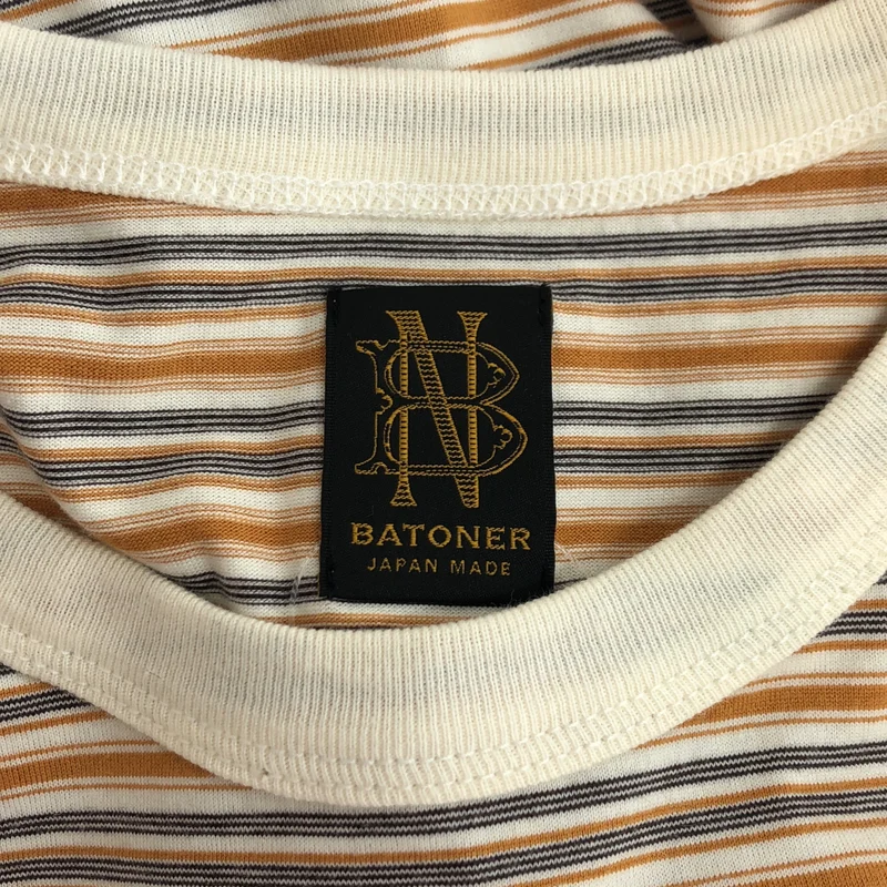 BATONER / バトナー | BORDER T-SHIRT Tシャツ_半袖 BN-22SM-055 | 3 | メンズ