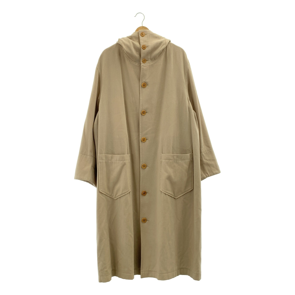 Y's for men / ワイズフォーメンヨウジヤマモト | 1990s | ウール フーテッド コート | M | ベージュ | メンズ Y's for men / ワイズフォーメンヨウジヤマモト | 1990s | ウール