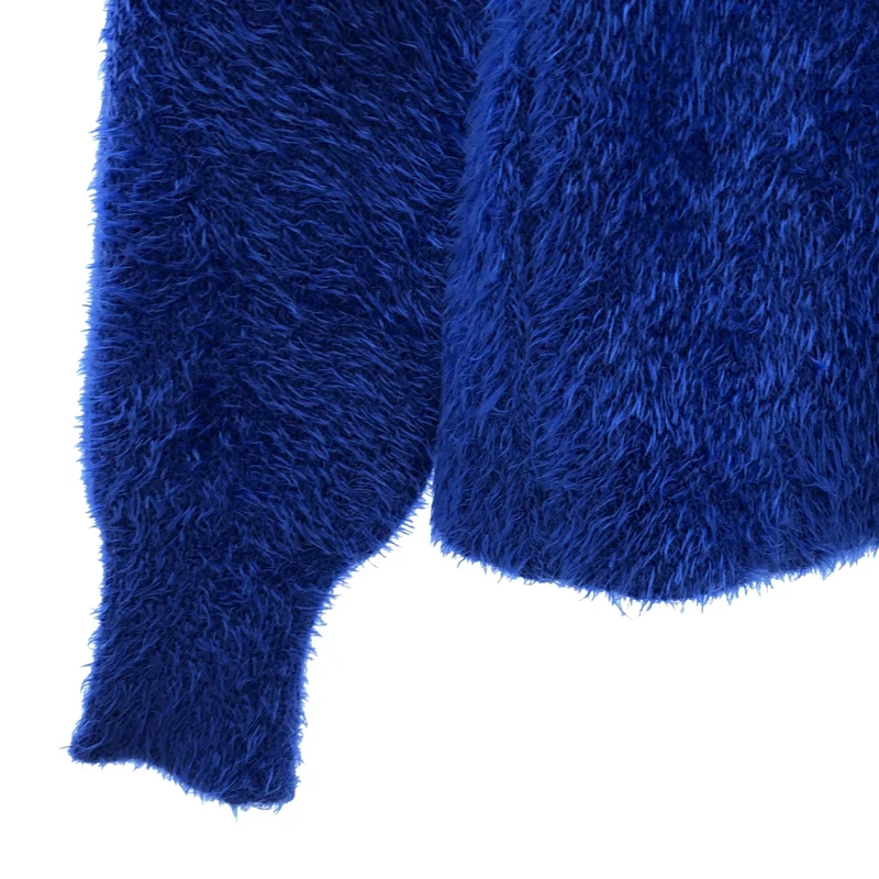 BALENCIAGA / バレンシアガ | 2020AW | ウール混 タートルネック シャギーニット | XS | レディース