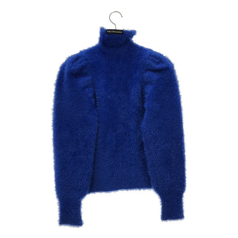 BALENCIAGA / バレンシアガ | 2020AW | ウール混 タートルネック シャギーニット | XS | レディース