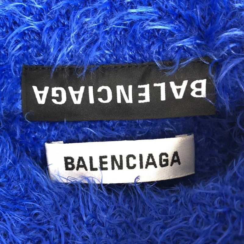 BALENCIAGA / バレンシアガ | 2020AW | ウール混 タートルネック シャギーニット | XS | レディース
