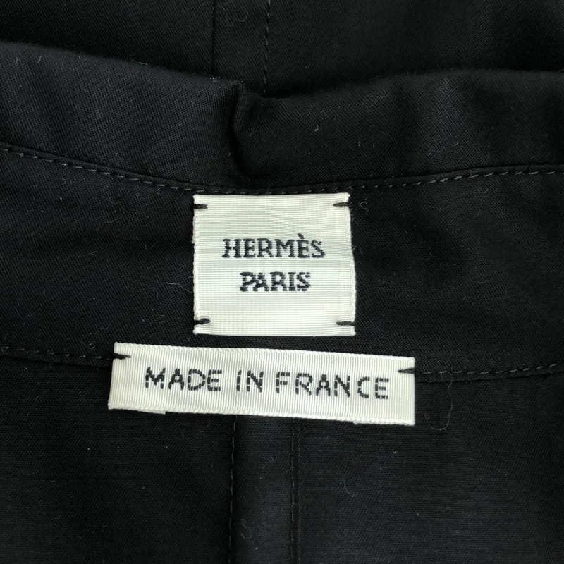 HERMES / エルメス | コットン混 シャツワンピース | 38 | レディース