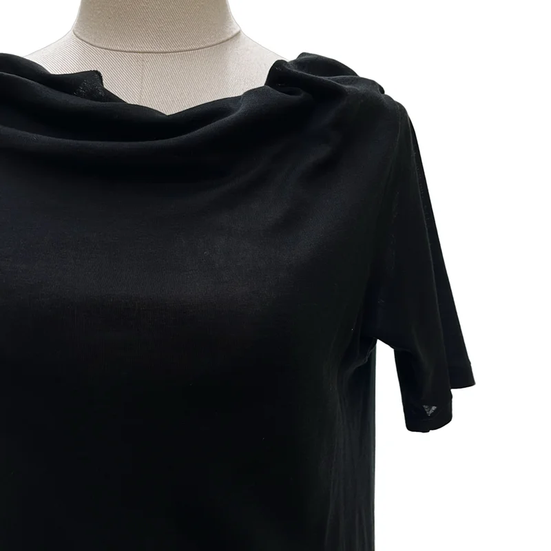 Yohji Yamamoto FEMME / ヨウジヤマモトファム | コットン 変形 Tシャツ | 3 | レディース