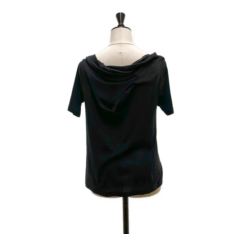 Yohji Yamamoto FEMME / ヨウジヤマモトファム | コットン 変形 Tシャツ | 3 | レディース
