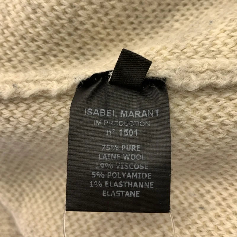 ISABEL MARANT / イザベルマラン | ウール 切替 プルオーバーニット | 36 | レディース