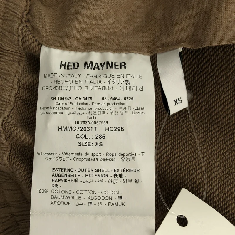 HED MAYNER / ヘドメイナー | ロゴエンブロイダリー スウェットパンツ | XS | メンズ