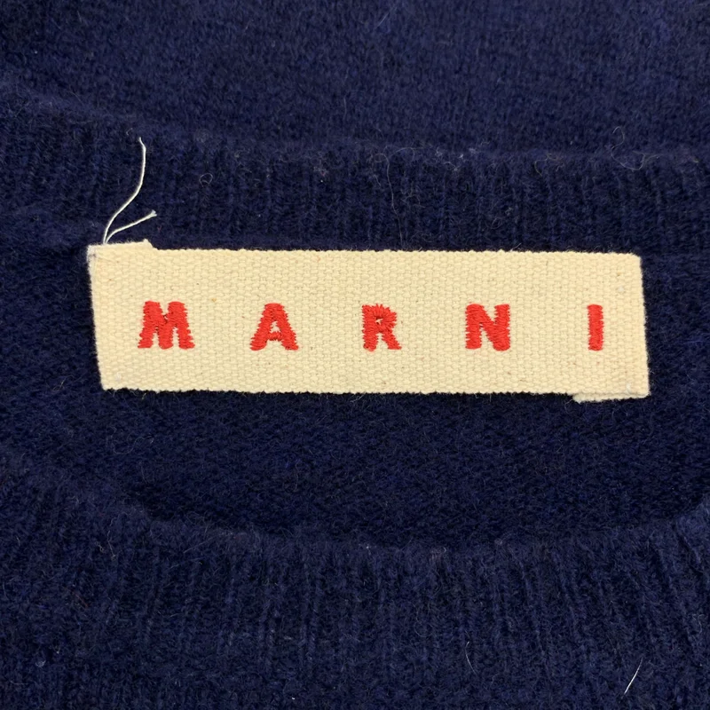 MARNI / マルニ | カシミヤ ステッチ プルオーバー ニット | 40 | レディース
