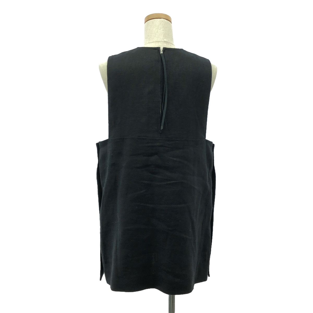 HYKE / ハイク | 2023SS | linen long vest リネン ロングベスト | 2