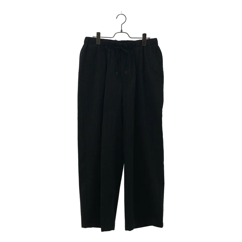 marka / マーカ | 2026SS | WIDE CYLINDER FIT EASY PANT -WOOL SEERSUCKER- / ウール シアサッカー ワイドシリンダー フィットイージーパンツ | 3 | メンズ