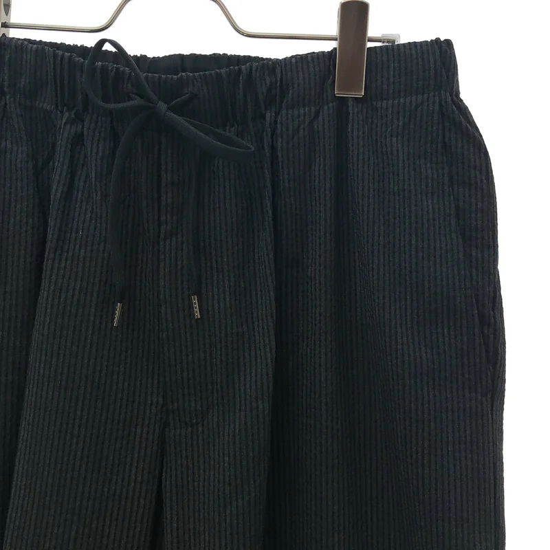 marka / マーカ | 2026SS | WIDE CYLINDER FIT EASY PANT -WOOL SEERSUCKER- / ウール シアサッカー ワイドシリンダー フィットイージーパンツ | 3 | メンズ