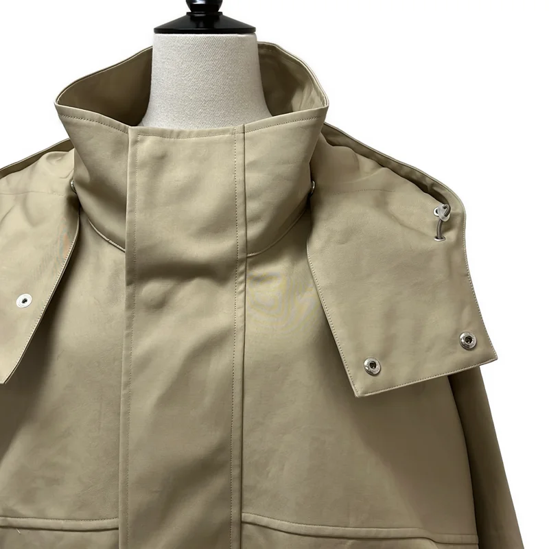 AURALEE / オーラリー | 2025AW | HIGH-DENSITY BONDED COTTON GABARDINE BLOUSON / オーバーシルエット ブルゾン ジャケット フーディ | 5 | メンズ