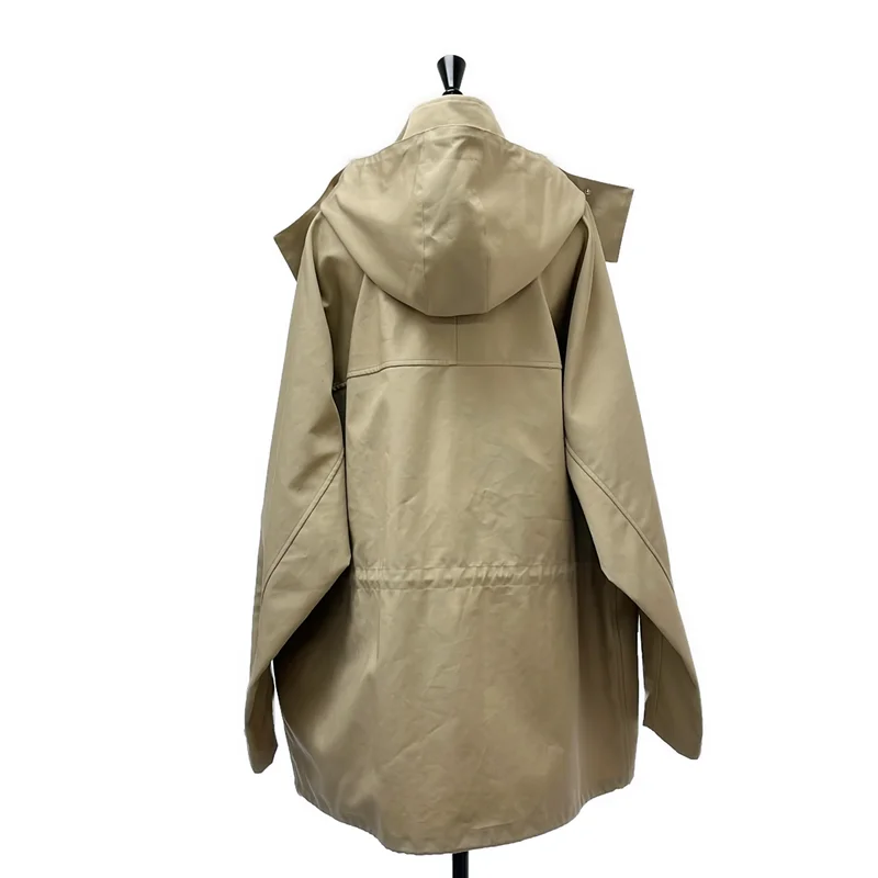 AURALEE / オーラリー | 2025AW | HIGH-DENSITY BONDED COTTON GABARDINE BLOUSON / オーバーシルエット ブルゾン ジャケット フーディ | 5 | メンズ