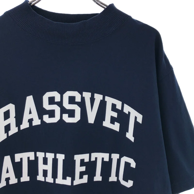 PACCBET / ラスベート | × RUSSELL ATHLETIC / ラッセルアスレティック / ロゴプリント Tシャツ | S | メンズ