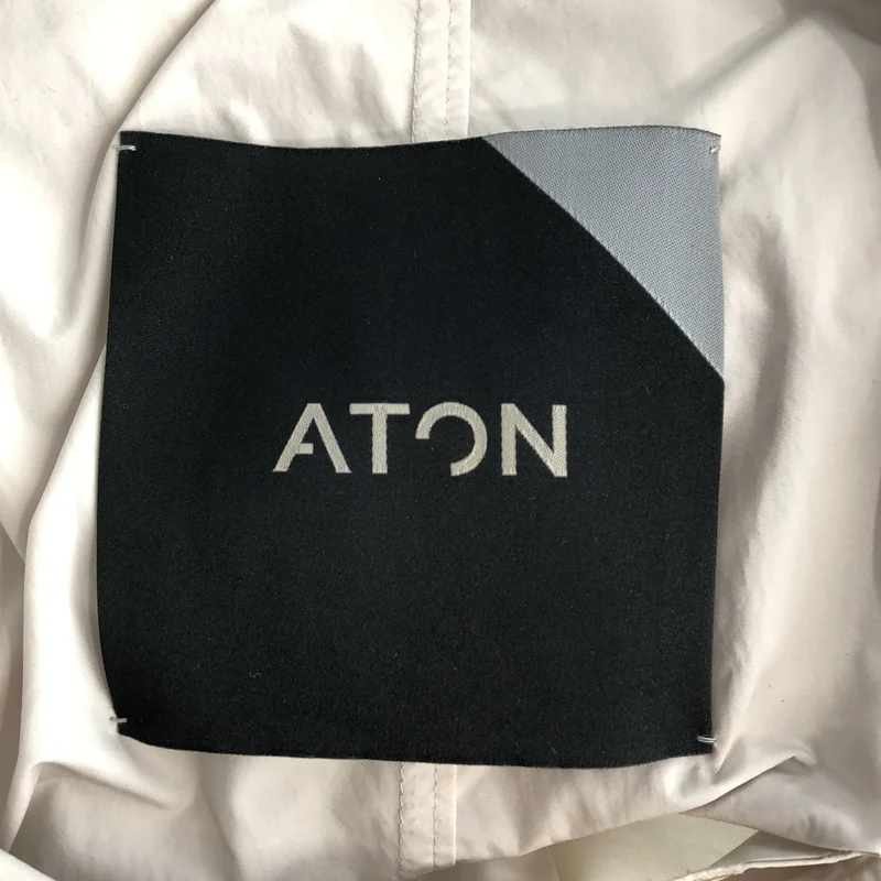 ATON / エイトン | ナイロン混 フーデット コート | 6 | メンズ