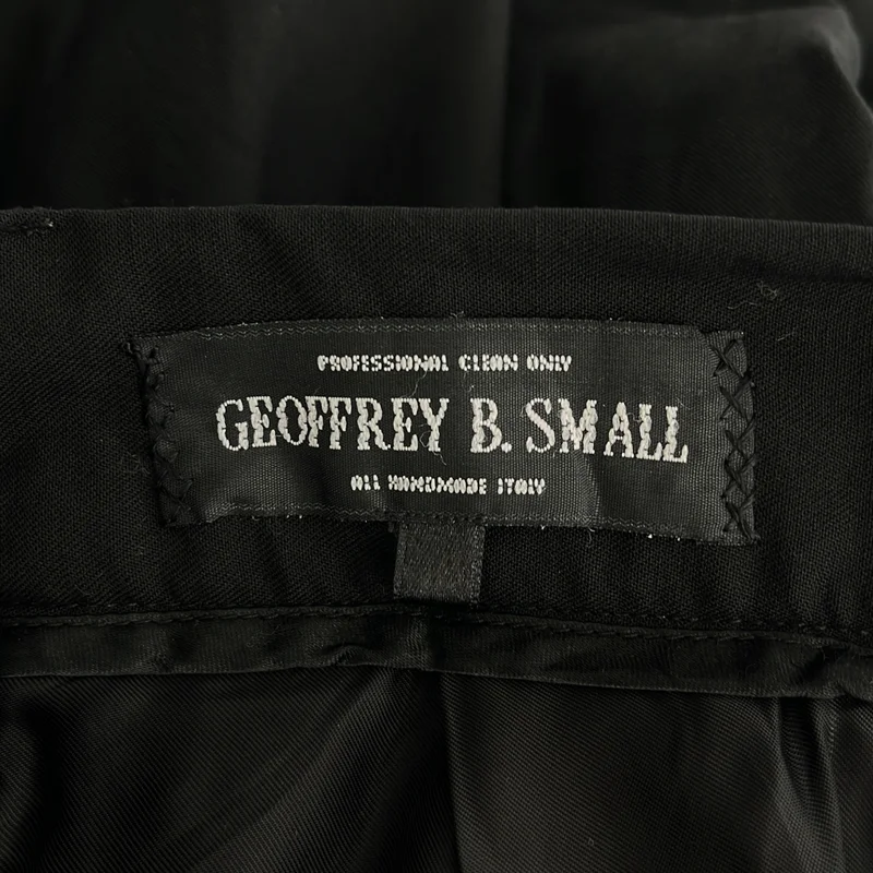 GEOFFREY B.SMALL / ジェフリーBスモール | サイドライン ワイドクロップドパンツ |