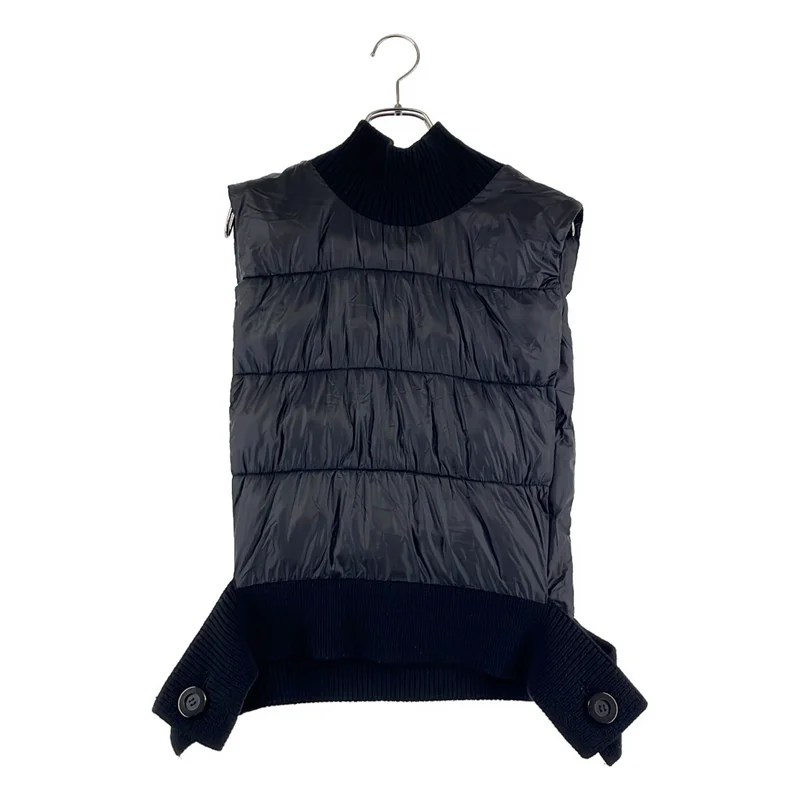 ENFOLD / エンフォルド | RIB-NECK VEST ダウンベスト | 38 | レディース