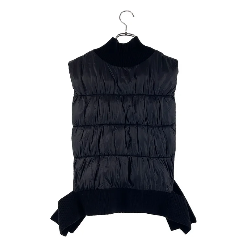 ENFOLD / エンフォルド | RIB-NECK VEST ダウンベスト | 38 | レディース