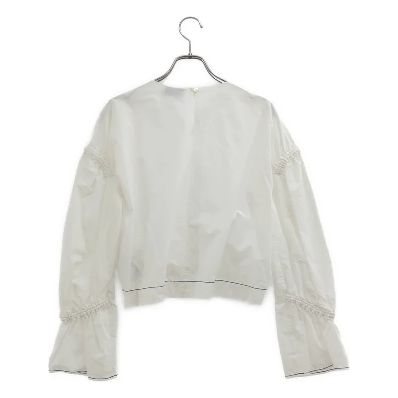 3.1 Phillip Lim / スリーワンフィリップリム | コットン ギャザー ブラウス | 0 | レディース