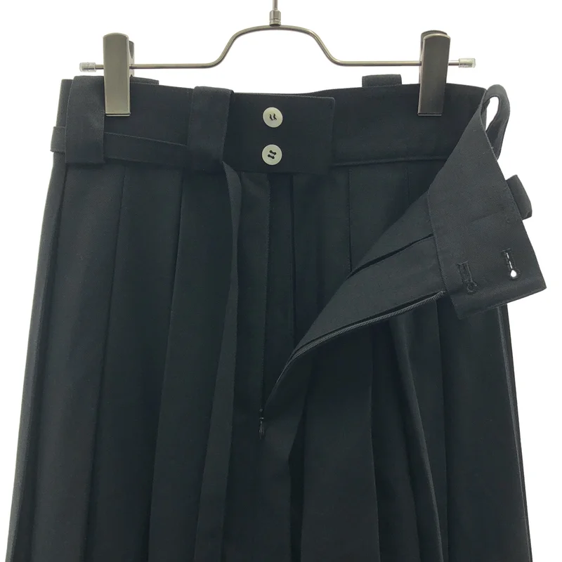 foufou / フーフー | super tuck long skirt / スーパータックロングスカート | 0 | レディース