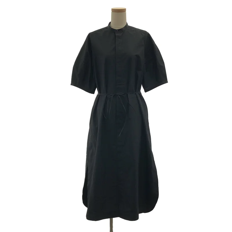 HYKE / ハイク | 2024SS | T/C BALLOON SLEEVE DRESS シャツ ワンピース | 1 | レディース