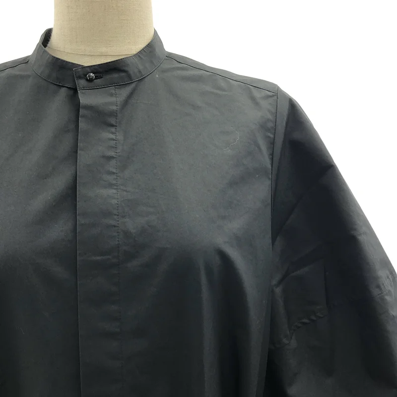 HYKE / ハイク | 2024SS | T/C BALLOON SLEEVE DRESS シャツ ワンピース | 1 | レディース