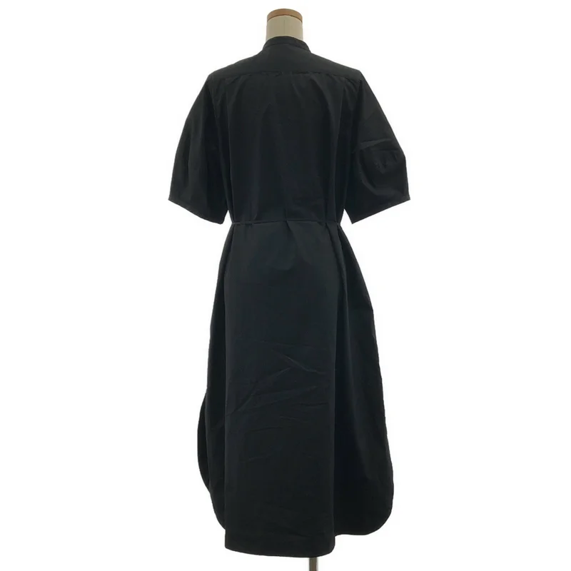 HYKE / ハイク | 2024SS | T/C BALLOON SLEEVE DRESS シャツ ワンピース | 1 | レディース