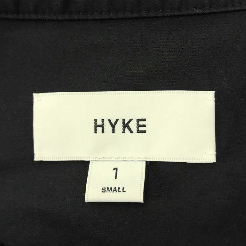 HYKE / ハイク | 2024SS | T/C BALLOON SLEEVE DRESS シャツ ワンピース | 1 | レディース