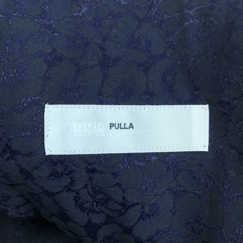 TOGA PULLA / トーガプルラ | 2022AW | フラワージャガード キュロットパンツ | 34 | レディース