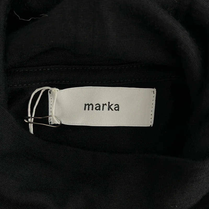 marka / マーカ | 2025AW | ウォッシャブルウール天竺 タートルネック ニット | 2 | メンズ