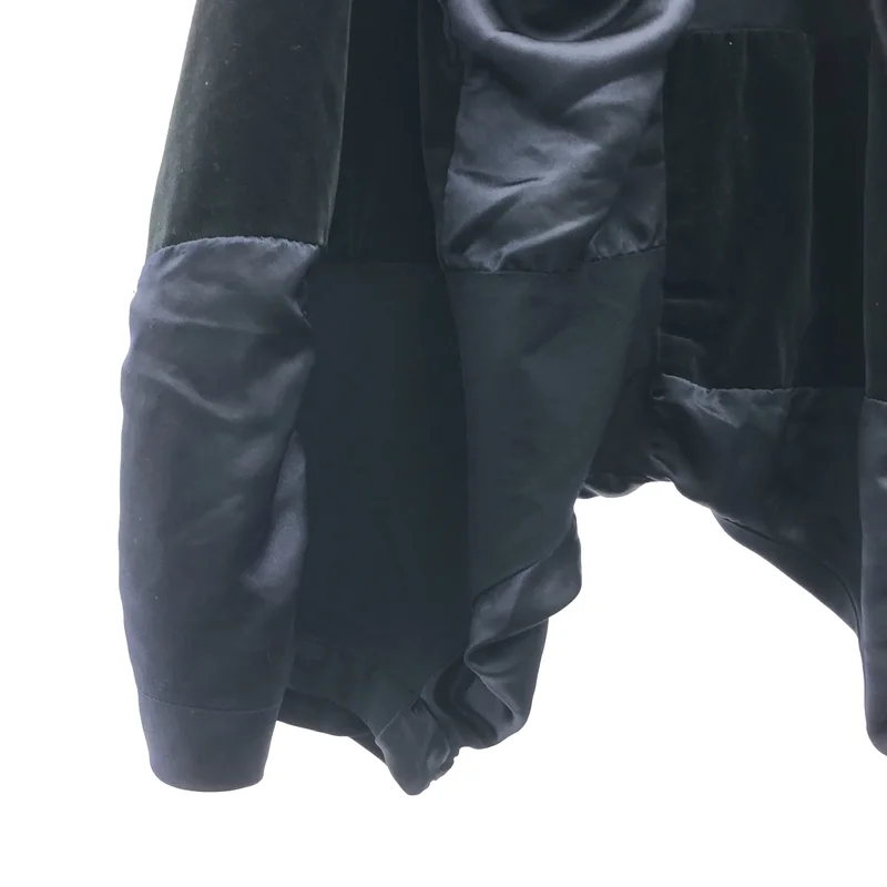 COMME des GARCONS / コムデギャルソン | 2011SS | ポリエステル 製品染め パッチワーク ドローストリング ワイド ショートパンツ | S | レディース