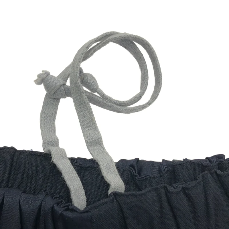 COMME des GARCONS / コムデギャルソン | 2011SS | ポリエステル 製品染め パッチワーク ドローストリング ワイド ショートパンツ | S | レディース