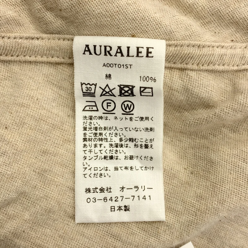 AURALEE / オーラリー | SEAMLESS CREW NECK TEE Tシャツ | 5 | メンズ