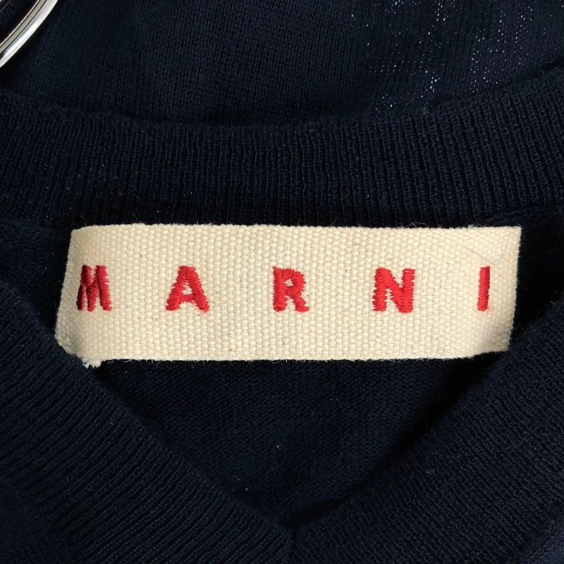 MARNI / マルニ | カシミヤ混 Vネック プルオーバーニット | 40 | レディース