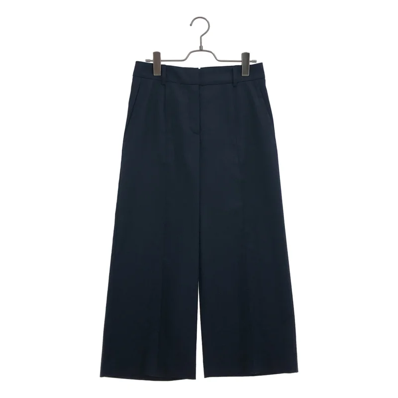 HERMES / エルメス | ウール シンチバック パンツ | 34 | レディース