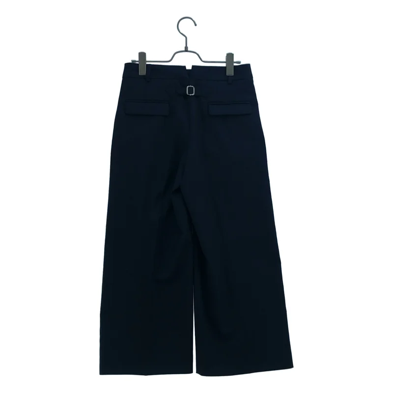 HERMES / エルメス | ウール シンチバック パンツ | 34 | レディース