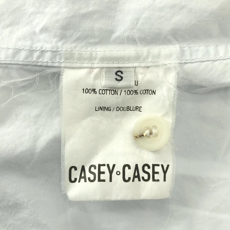 CASEY CASEY / ケーシーケーシー | コットン オーバーシルエット レギュラーカラー シャツ | S | メンズ