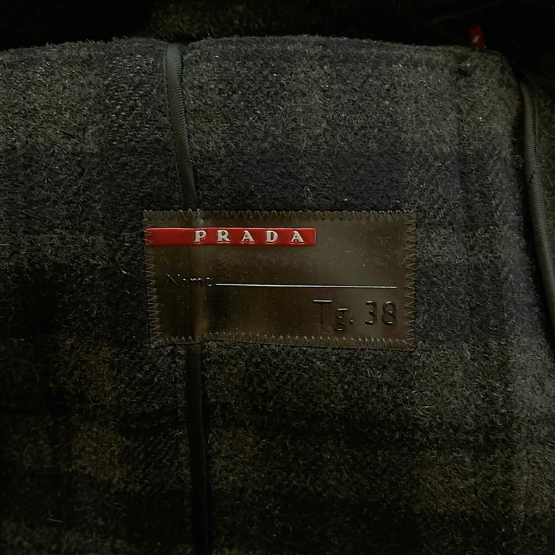 PRADA SPORT / プラダスポーツ | ウール ナイロン ダッフルコート | 38 | レディース