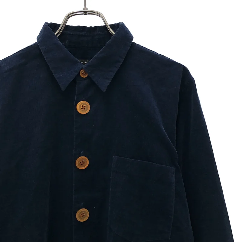 COMME des GARCONS HOMME PLUS / コムデギャルソンオムプリュス | 2002AW | 製品加工 コーデュロイシャツ | M | メンズ