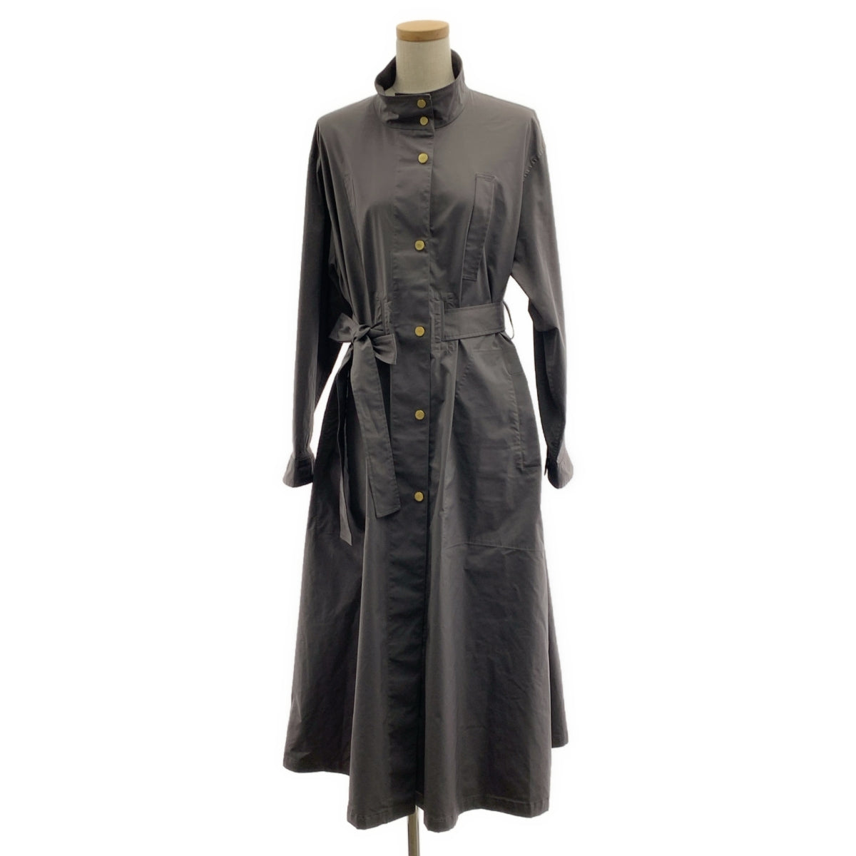 美品】 NOBLE / ノーブル | 2024SS | スタンドカラードレスコート | 36