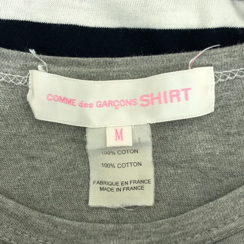 COMME des GARCONS SHIRT girl / コムデギャルソンシャツガール | ボーダー カットソー | M | レディース
