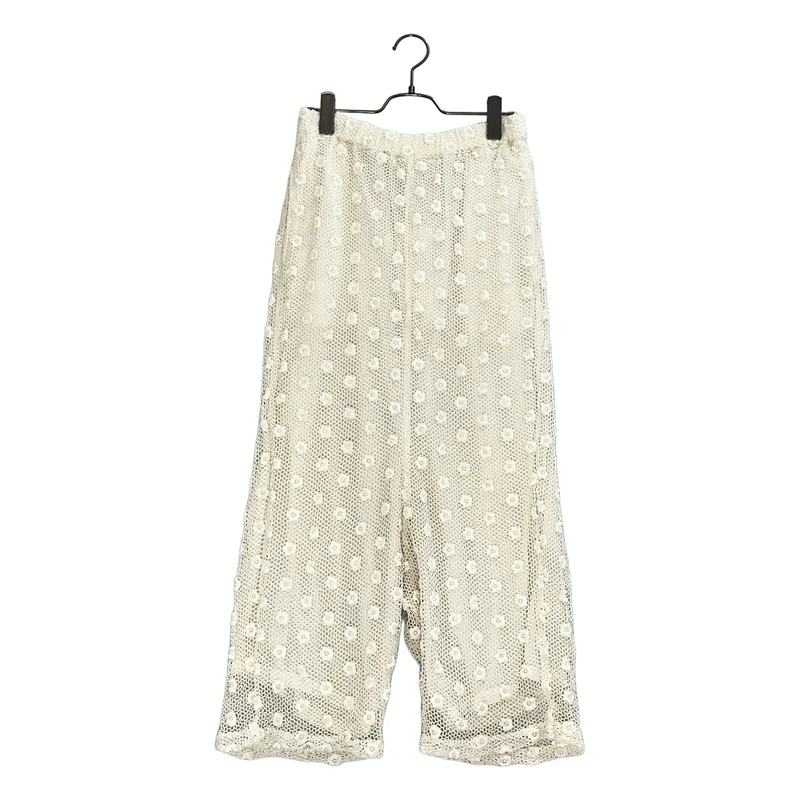 COMME des GARCONS COMME des GARCONS / コムコム | フラワー サルエル イージーパンツ | M | レディース