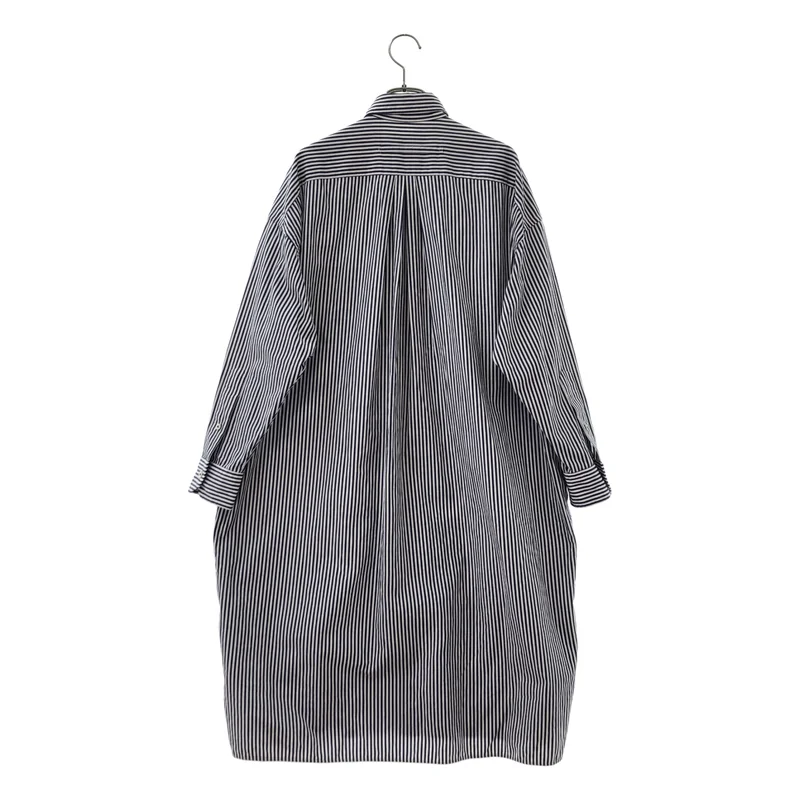 TICCA / ティッカ | コットン ストライプ シャツワンピース | F | レディース
