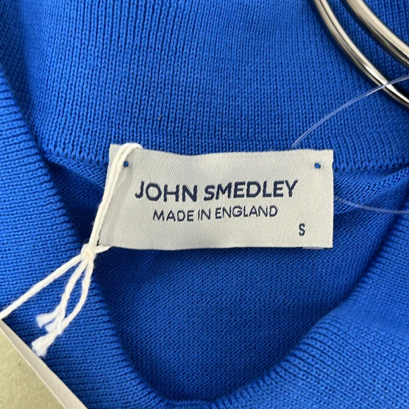 JOHN SMEDLEY / ジョンスメドレー | シーアイランドコットン ニットポロシャツ | S | メンズ