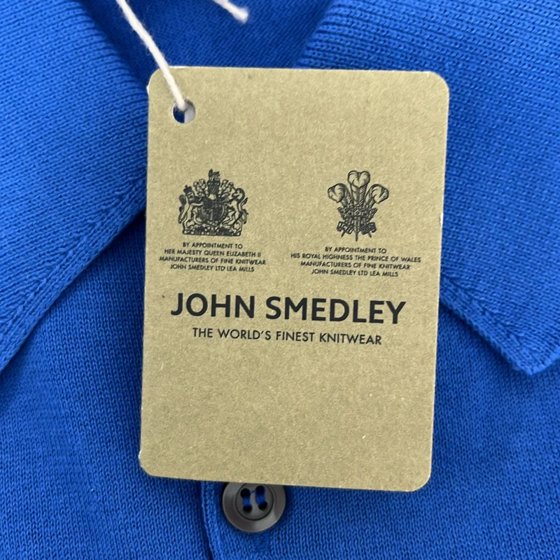 JOHN SMEDLEY / ジョンスメドレー | シーアイランドコットン ニットポロシャツ | S | メンズ