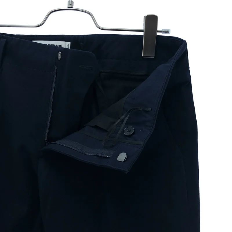 JIL SANDER / ジルサンダー | コットン ストレッチ パンツ 20132W01480 | 32 | レディース