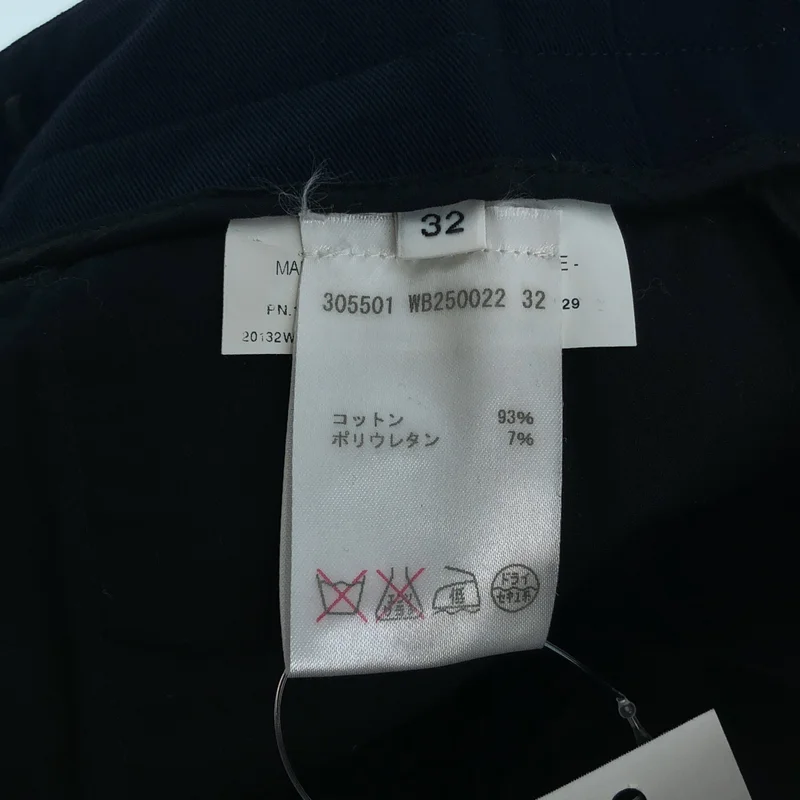 JIL SANDER / ジルサンダー | コットン ストレッチ パンツ 20132W01480 | 32 | レディース