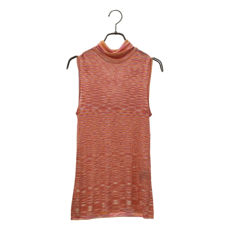 MISSONI / ミッソーニ | タートルネック ノースリーブニット | 40 | レディース