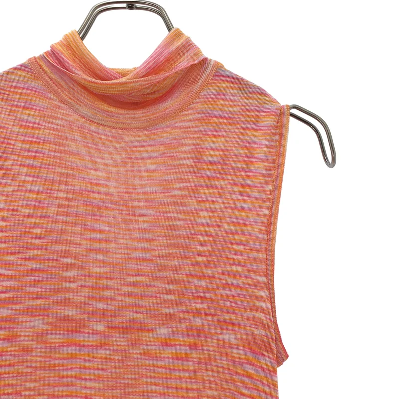 MISSONI / ミッソーニ | タートルネック ノースリーブニット | 40 | レディース