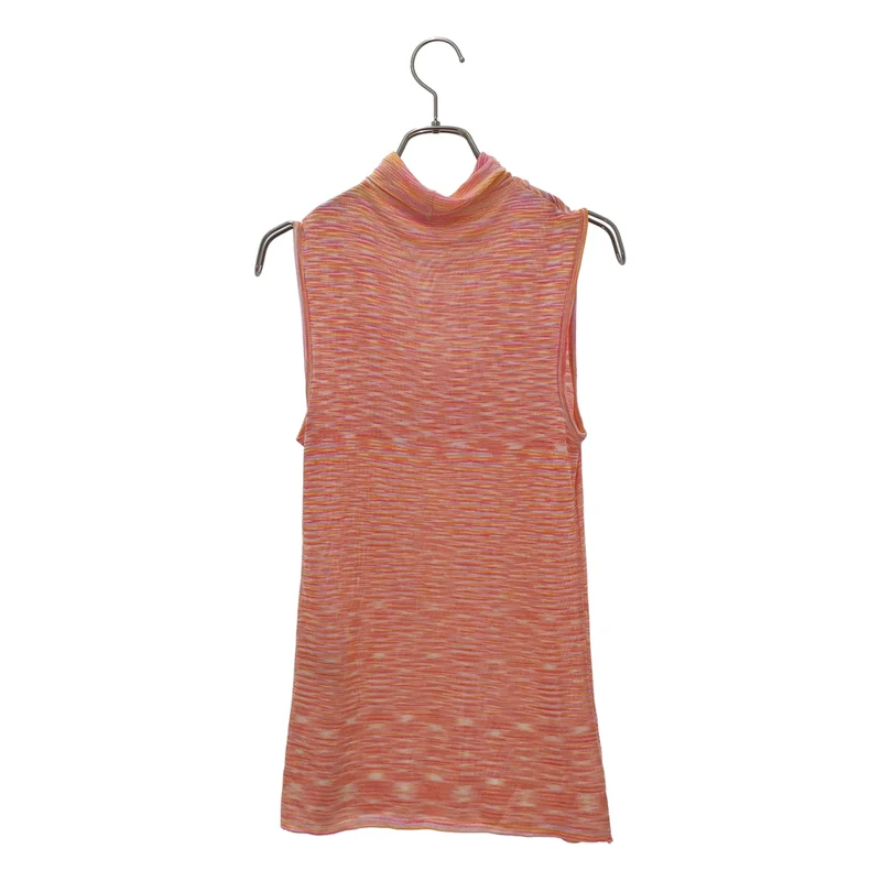 MISSONI / ミッソーニ | タートルネック ノースリーブニット | 40 | レディース